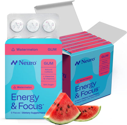 Neuro Energy & Focus Gum, 54 Count